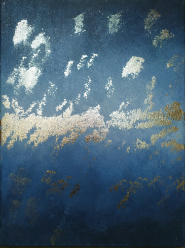 Картина под названием "Дымка" - A.L.A, Подлинное произведение искусства, Акрил Установлен на Деревянная рама для носилок