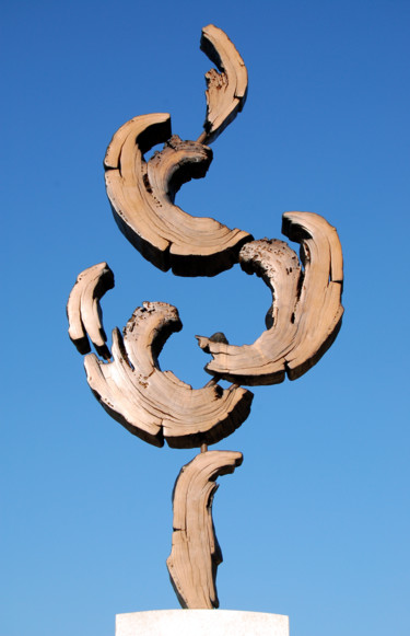 Sculpture intitulée "Virevolte" par Alain Agnello, Œuvre d'art originale