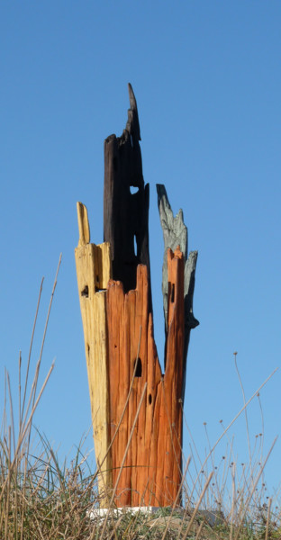 Sculpture titled "Porte du désert" by Alain Agnello, Original Artwork