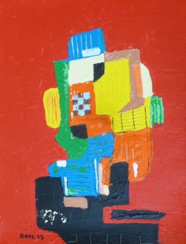 Painting titled "Symposium" by Alain Baye, Original Artwork