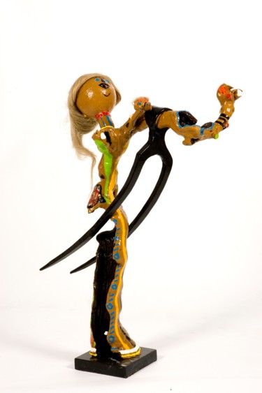 Sculpture intitulée "The stradde sower-…" par Alain Baye, Œuvre d'art originale