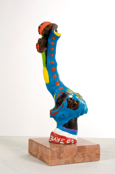 Скульптура под названием "A piece of cake _ T…" - Alain Baye, Подлинное произведение искусства