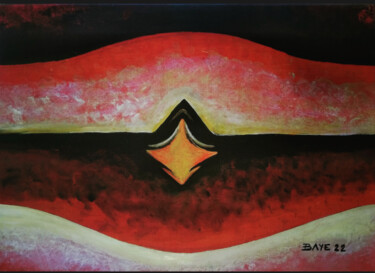 Painting titled "OPPOSITION DU SEXE" by Alain Baye, Original Artwork, Acrylic