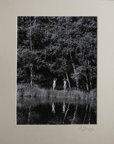 Photography titled "La clairière" by Alain Beziers, Original Artwork, Analog photography