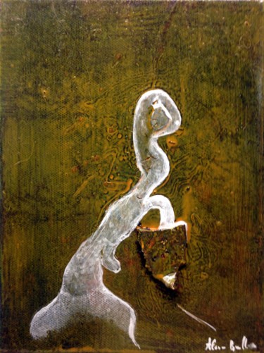 Painting titled "va-scille.jpg" by Alain Bulle, Original Artwork, Acrylic