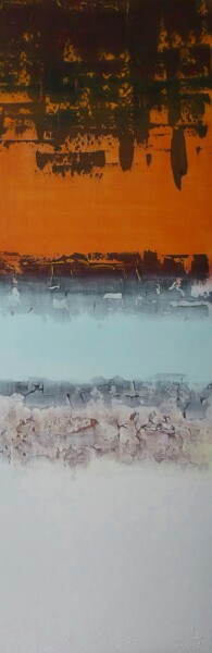 "Horizon peinture 315" başlıklı Tablo Alain Chenard tarafından, Orijinal sanat, Akrilik Ahşap Sedye çerçevesi üzerine monte…