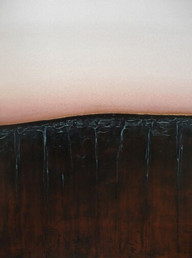 Peinture intitulée "Horizon - peinture…" par Alain Chenard, Œuvre d'art originale, Acrylique Monté sur Châssis en bois