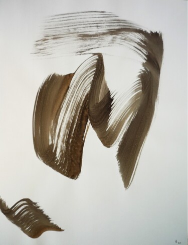 Malerei mit dem Titel "encre 8" von Alain Chenard, Original-Kunstwerk, Tinte
