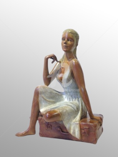 Sculpture intitulée "Camille" par Alain Choisnet, Œuvre d'art originale, Bronze