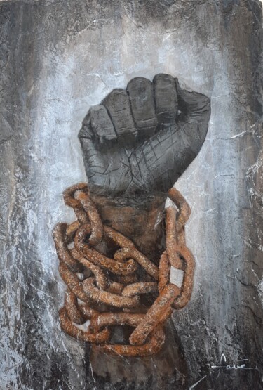 Peinture intitulée "Liberté" par Alain Favé, Œuvre d'art originale, Acrylique