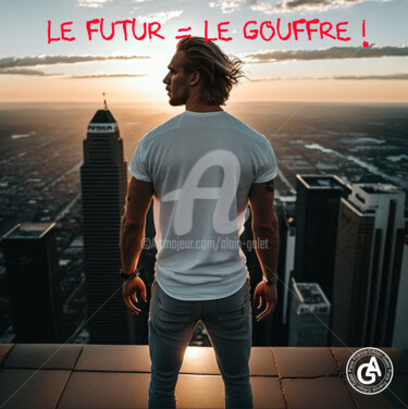 "Le Gouffre9" başlıklı Dijital Sanat Alain Galet tarafından, Orijinal sanat, AI tarafından oluşturulan görüntü