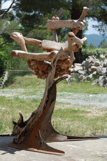 Sculpture intitulée "2013-05-14-14-19-59…" par Alain Girelli, Œuvre d'art originale