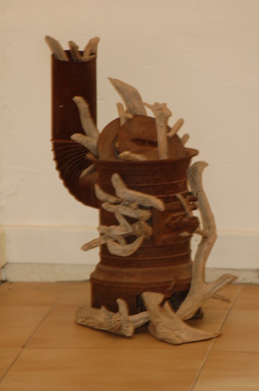 Sculpture intitulée "2013-06-28-12-51-20…" par Alain Girelli, Œuvre d'art originale