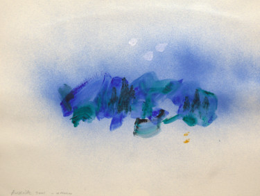 Peinture intitulée "Le Proclou" par Alain Husson-Dumoutier, Œuvre d'art originale, Aquarelle