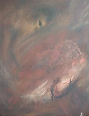 Painting titled "Wisps of Wind" by Alain Laforestrie, Original Artwork