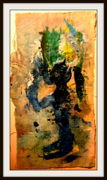 Pintura titulada "Chiffons palette Sé…" por Alain Lamy, Obra de arte original, Oleo