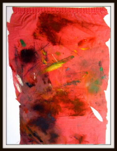 Peinture intitulée "Chiffons palette Sé…" par Alain Lamy, Œuvre d'art originale, Huile