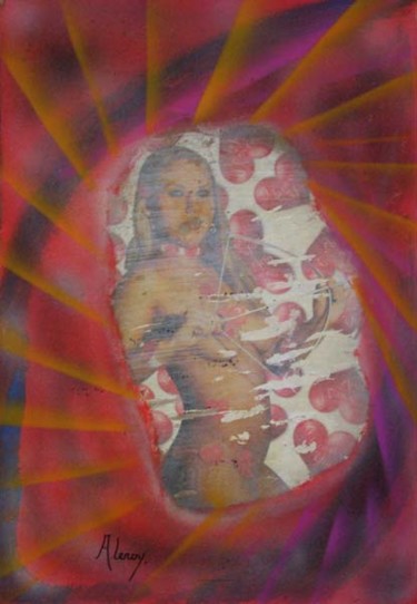 Peinture intitulée "Amore" par Alain Leroy, Œuvre d'art originale