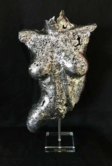 Sculpture intitulée "Enola" par Alain Mandon, Œuvre d'art originale, Métaux