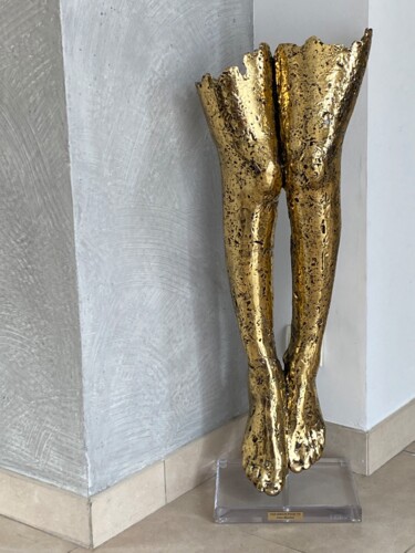 雕塑 标题为“Par amour pour toi” 由Alain Mandon, 原创艺术品, 金属
