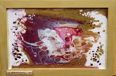 Peinture intitulée "ABYSSES" par Alain Menard, Œuvre d'art originale, Acrylique Monté sur Châssis en bois