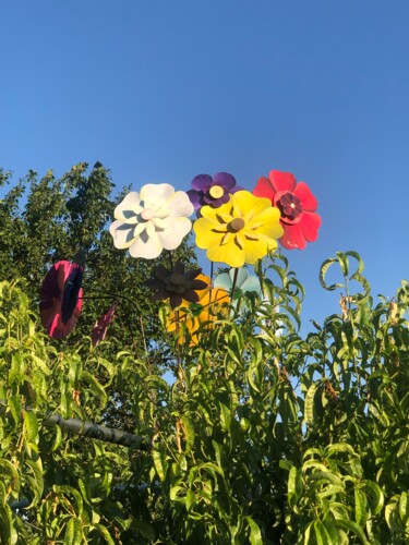 Design intitulée "Fleurs Géantes" par Alain Paul (PaulA), Œuvre d'art originale, Accessoires