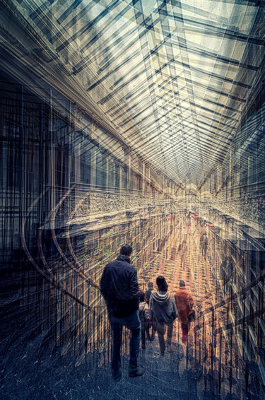 Fotografie mit dem Titel "Passage Balthus Aut…" von Alain Rappeneau, Original-Kunstwerk, Digitale Fotografie