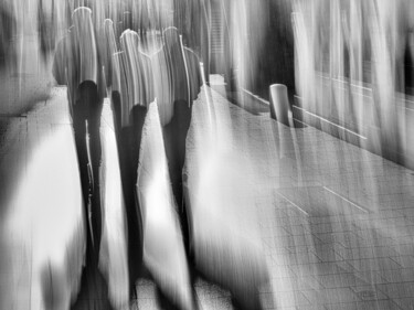 Photographie intitulée "Promenade abstraite…" par Alain Rappeneau, Œuvre d'art originale, Photographie numérique