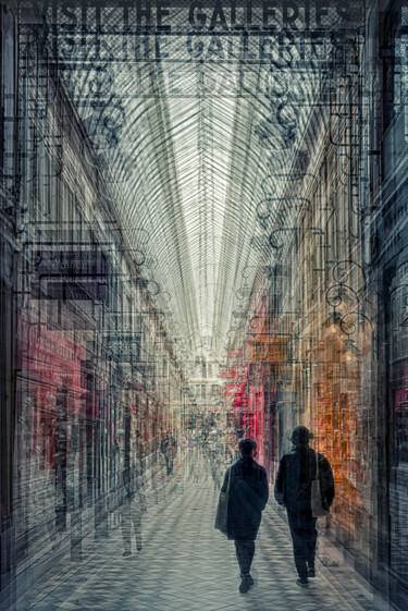 Фотография под названием "Passage Jouffroy, P…" - Alain Rappeneau, Подлинное произведение искусства, Цифровая фотография Уст…