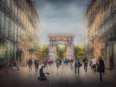 Photographie intitulée "Porte Guillaume, Ru…" par Alain Rappeneau, Œuvre d'art originale, Photographie numérique