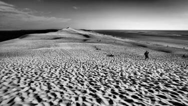 Photography titled "Dune du Pilat, Arca…" by Alain Rappeneau, Original Artwork, Digital Photography