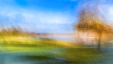 Photography titled "Lac de Gigny, Beaune" by Alain Rappeneau, Original Artwork, Digital Photography