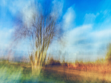 Fotografie getiteld "Lac de Gigny, Beaun…" door Alain Rappeneau, Origineel Kunstwerk, Digitale fotografie