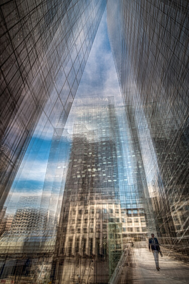 Fotografia zatytułowany „La Défense, Paris -…” autorstwa Alain Rappeneau, Oryginalna praca, Fotografia cyfrowa