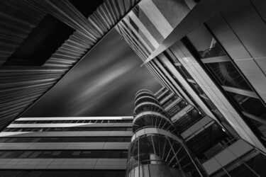 Photographie intitulée "Escalier, Quartier…" par Alain Rappeneau, Œuvre d'art originale, Photographie numérique