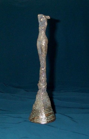 Sculpture titled ""Filiforme1"" by Alain Scherantz, Original Artwork, Metals