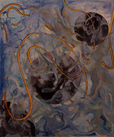 Peinture intitulée "les-trois-soeurs.jpg" par Alain Yerly, Œuvre d'art originale, Acrylique