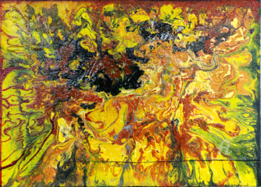 Pittura intitolato "Le fumeur de pipe" da Alain Boissel, Opera d'arte originale, Acrilico
