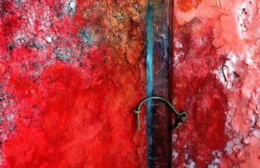 Pittura intitolato "L'autre rive" da Alain Bouillot, Opera d'arte originale