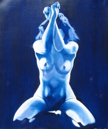 Peinture intitulée "tableaux-de-nus-012…" par Alain Horlaville, Œuvre d'art originale