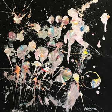 Envolée de Vie Peinture intitulée "Envolée de Vie" par Alainjuno, Œuvre d'art originale, Acrylique Monté sur Châssis