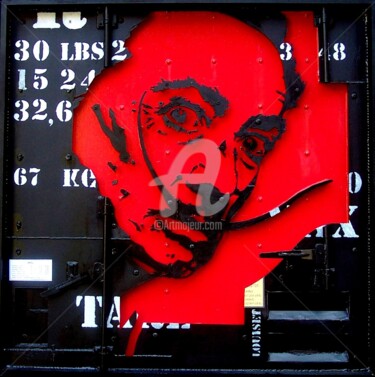 雕塑 标题为“Salvador Dali” 由Alain Louiset, 原创艺术品