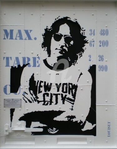 "John Lennon" başlıklı Heykel Alain Louiset tarafından, Orijinal sanat