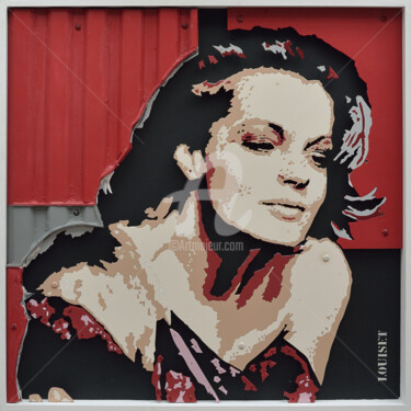 Sculpture titled "Romy Schneider" by Alain Louiset, Original Artwork