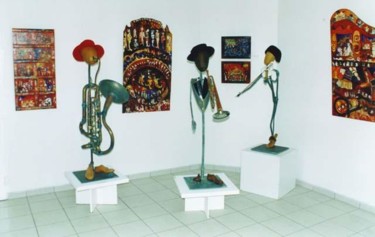 Sculpture intitulée "Expo01.jpg" par Alain Michel, Œuvre d'art originale