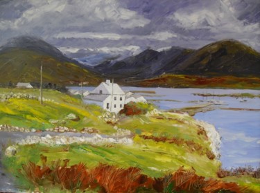Peinture intitulée "Connemara" par Alain Muller, Œuvre d'art originale