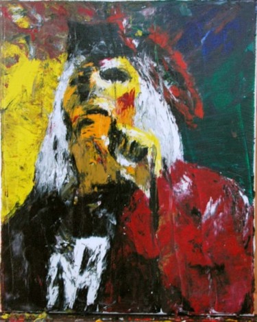 Painting titled "Gino 2" by Alain Pétoux, Original Artwork