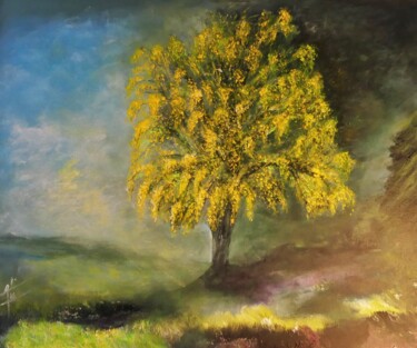 Peinture intitulée "Rêve mimoma" par Alain Quillon, Œuvre d'art originale, Acrylique