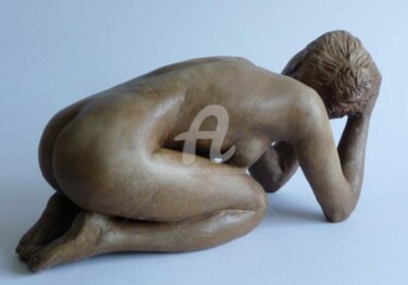 Sculpture intitulée "Olivia" par Alain Ravaut, Œuvre d'art originale