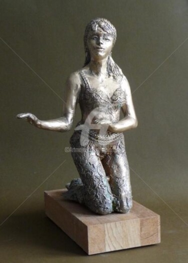 Sculpture titled "Danseuse Orientale(…" by Alain Ravaut, Original Artwork